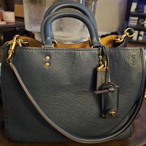EUC Coach Rogue 30 Dark Denim 2nd gen